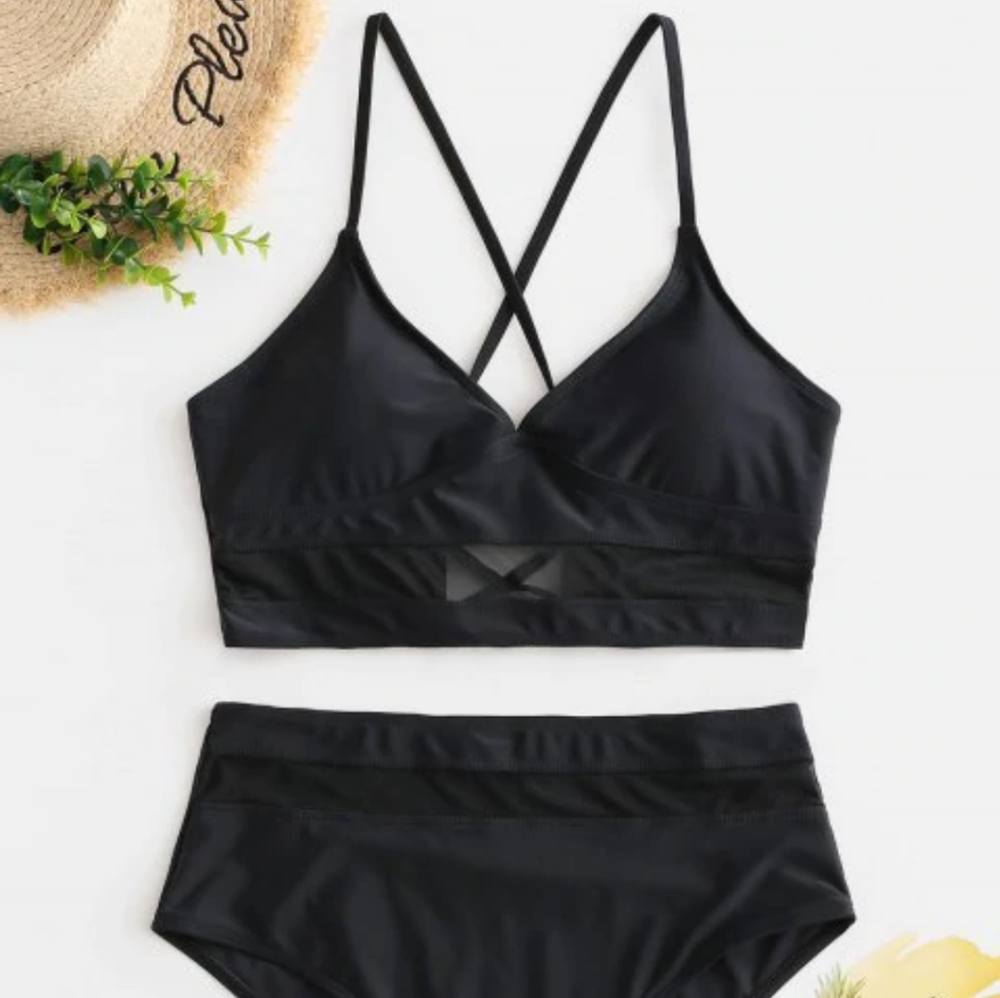 Black Mesh bikini